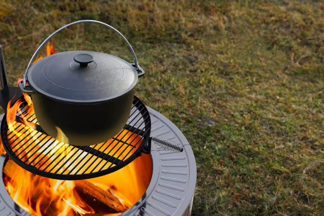 Brasero y Parrilla Smokeless Acero HotShot DynaGlo