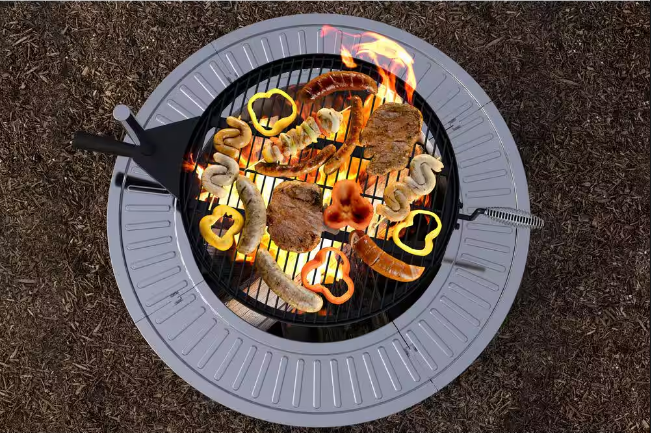 Brasero y Parrilla Smokeless Acero HotShot DynaGlo