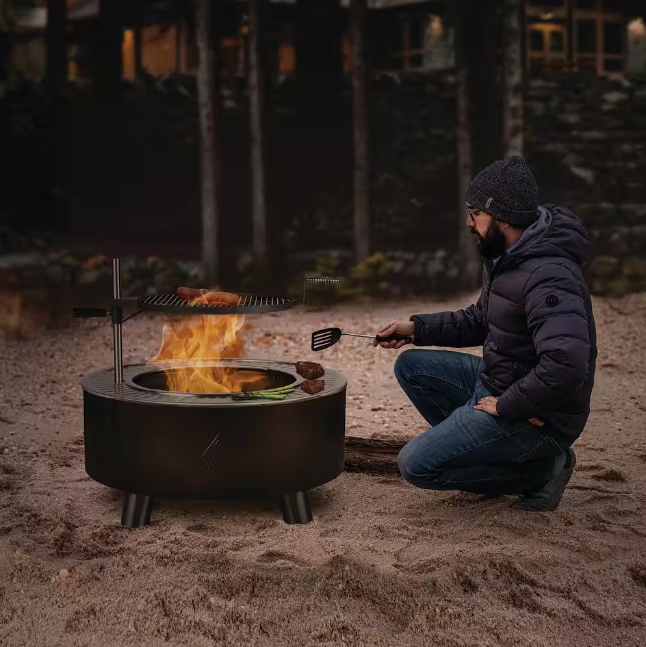 Brasero y Parrilla Smokeless Acero HotShot DynaGlo