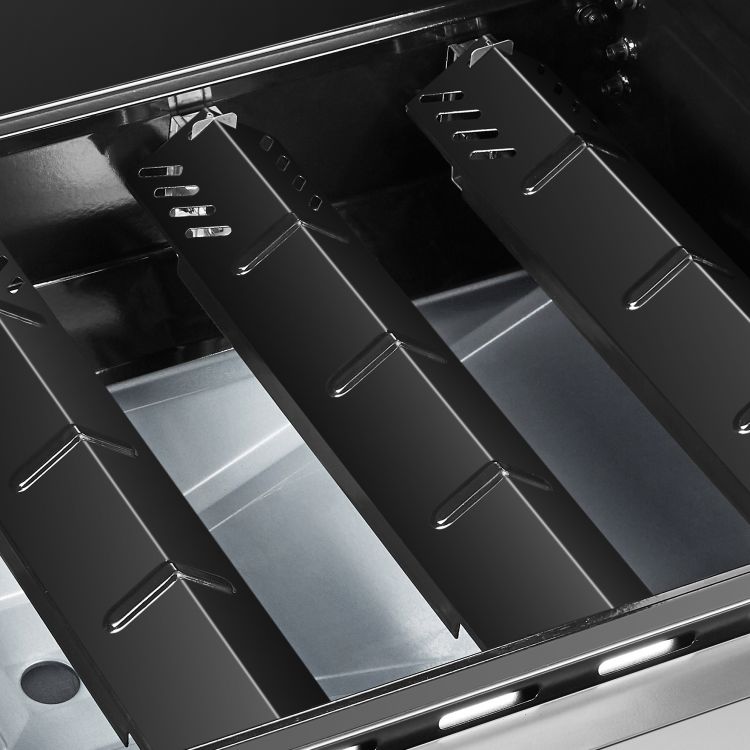 Parrilla a Gas 5 Quemadores + Lateral Acero Inoxidable Premier Dyna-Glo